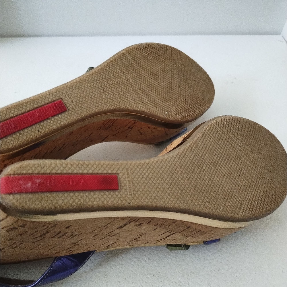 PRADA PLATFORM SANDALS - Picture 11 of 11
